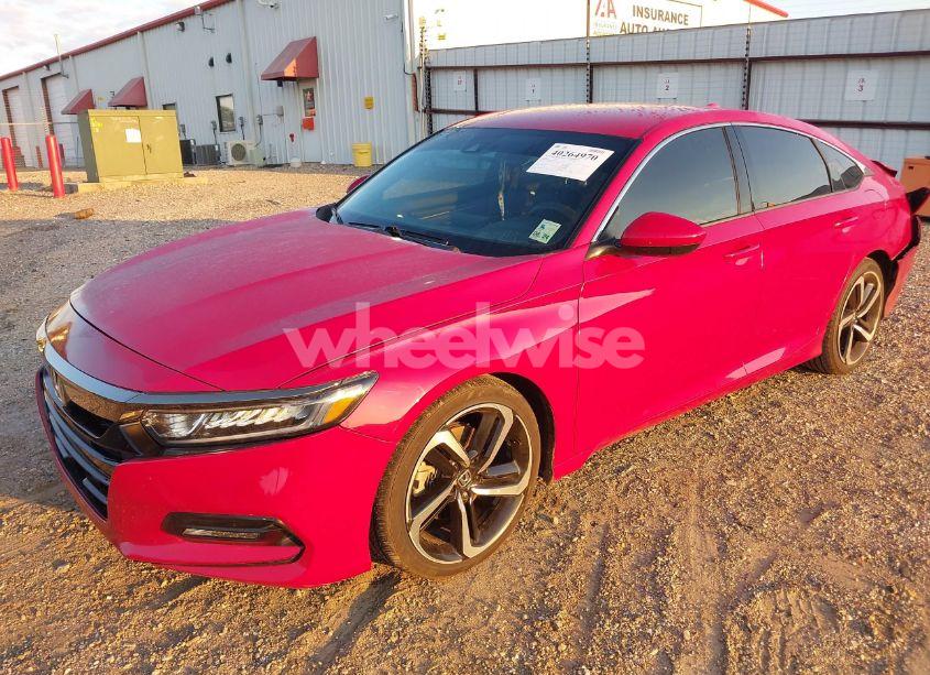 Photo 2 of 2018 Honda Accord SPORT (VIN 1HGCV1F35JA209849)