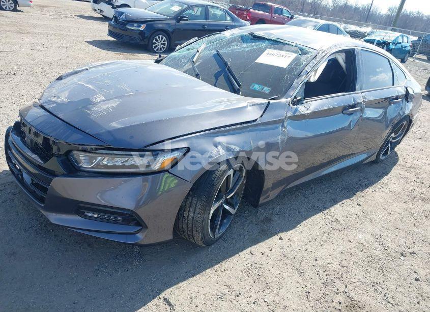 Photo 2 of 2018 Honda Accord SPORT (VIN 1HGCV1F35JA222519)
