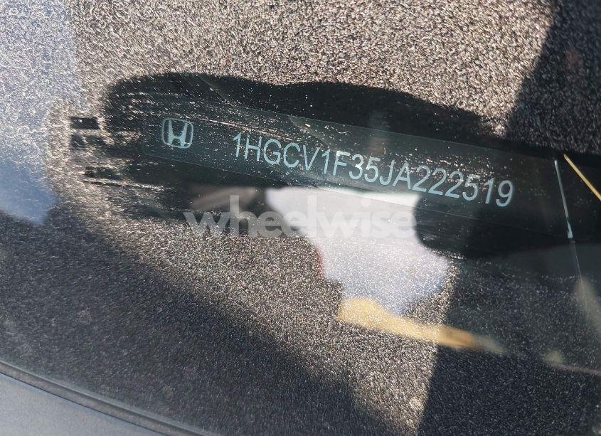 Photo 9 of 2018 Honda Accord SPORT (VIN 1HGCV1F35JA222519)