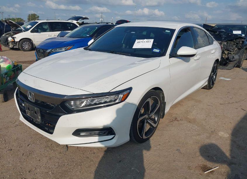 Photo 2 of 2019 Honda Accord SPORT (VIN 1HGCV1F35KA014397)