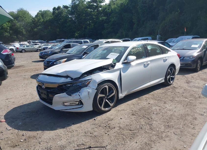 Photo 2 of 2019 Honda Accord SPORT (VIN 1HGCV1F35KA047996)
