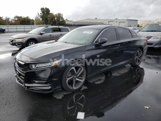 Photo 12 of 2019 HONDA ACCORD SPORT (VIN 1HGCV1F35KA065902)