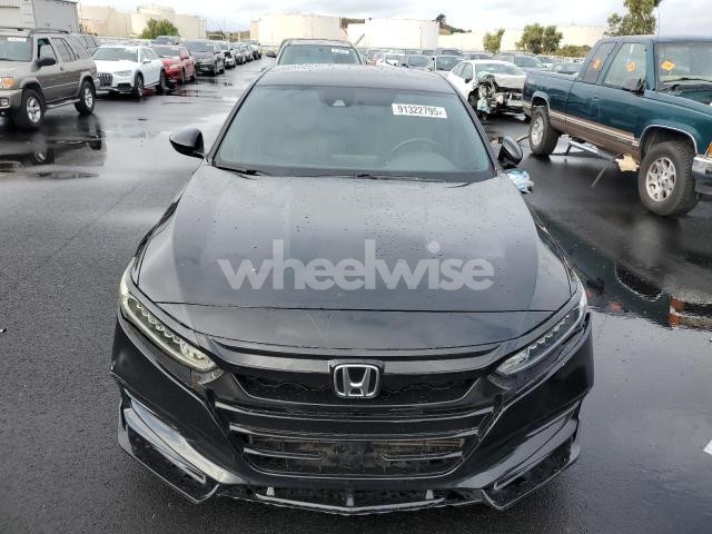 Photo 3 of 2019 HONDA ACCORD SPORT (VIN 1HGCV1F35KA065902)