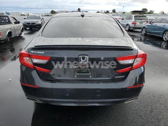 Photo 5 of 2019 HONDA ACCORD SPORT (VIN 1HGCV1F35KA065902)