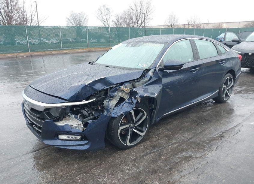 Photo 2 of 2019 Honda Accord SPORT (VIN 1HGCV1F35KA076057)