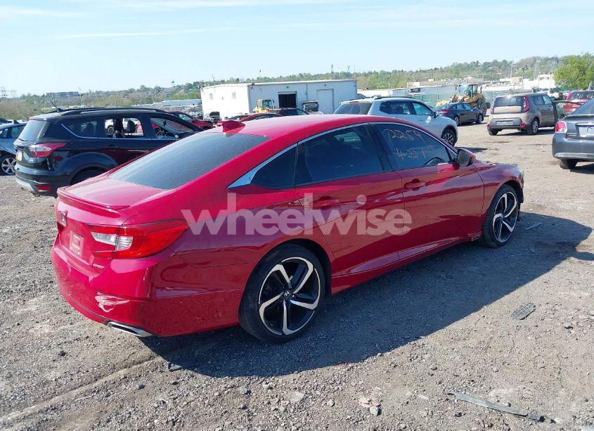 Photo 4 of 2019 Honda Accord SPORT (VIN 1HGCV1F35KA109932)