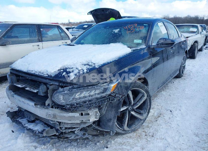 Photo 2 of 2019 Honda Accord SPORT (VIN 1HGCV1F35KA158726)