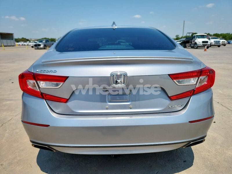 Photo 12 of 2020 HONDA ACCORD SPORT (VIN 1HGCV1F35LA106112)