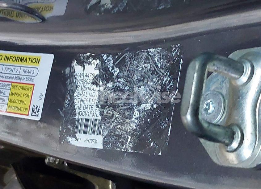 Photo 9 of 2020 Honda Accord SPORT (VIN 1HGCV1F35LA111245)