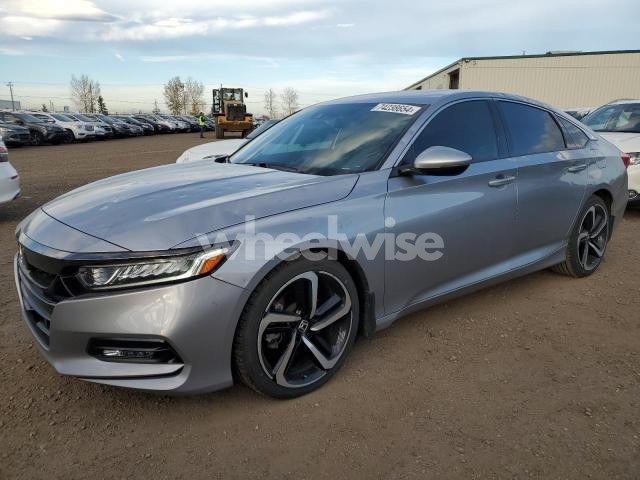 Photo 3 of 2020 HONDA ACCORD SPORT (VIN 1HGCV1F35LA803733)