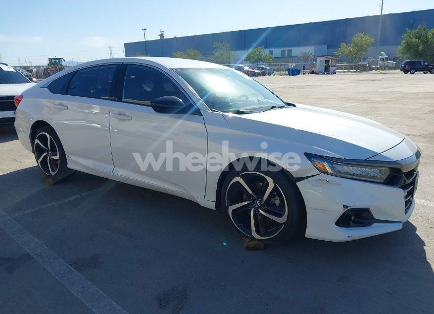 2021 Honda Accord SPORT (VIN 1HGCV1F35MA001667) main photo