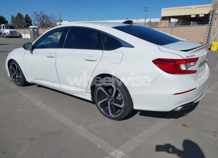 Photo 3 of 2021 Honda Accord SPORT (VIN 1HGCV1F35MA001667)