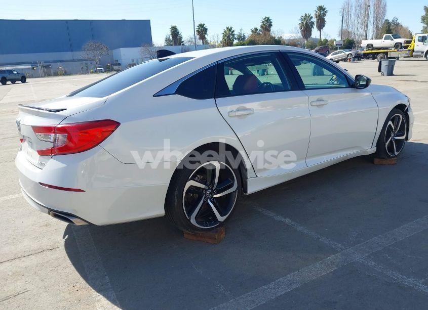 Photo 4 of 2021 Honda Accord SPORT (VIN 1HGCV1F35MA001667)