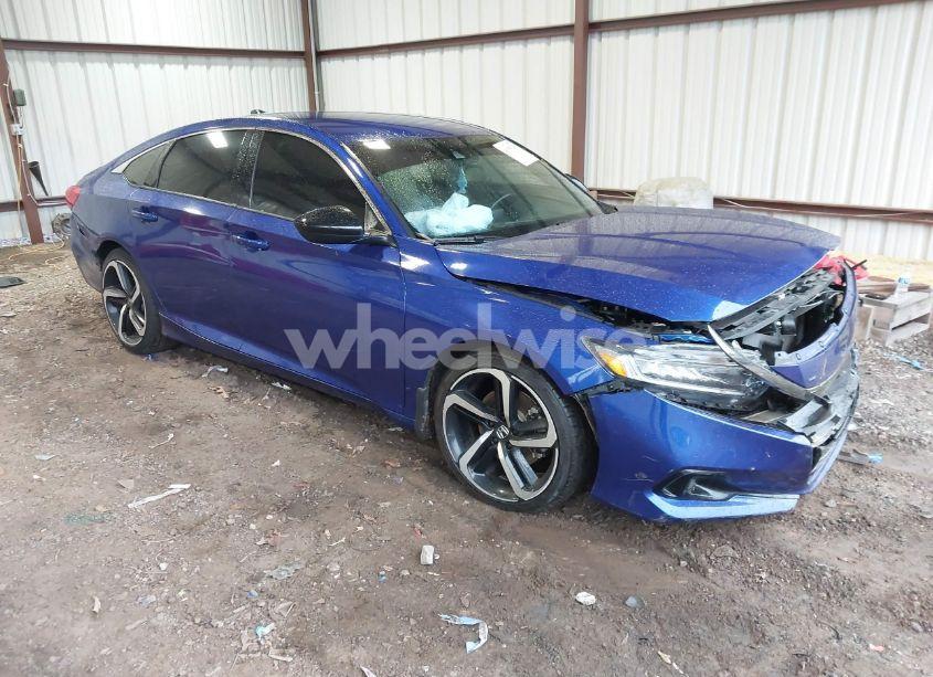 2021 Honda Accord SPORT (VIN 1HGCV1F35MA027010) main photo