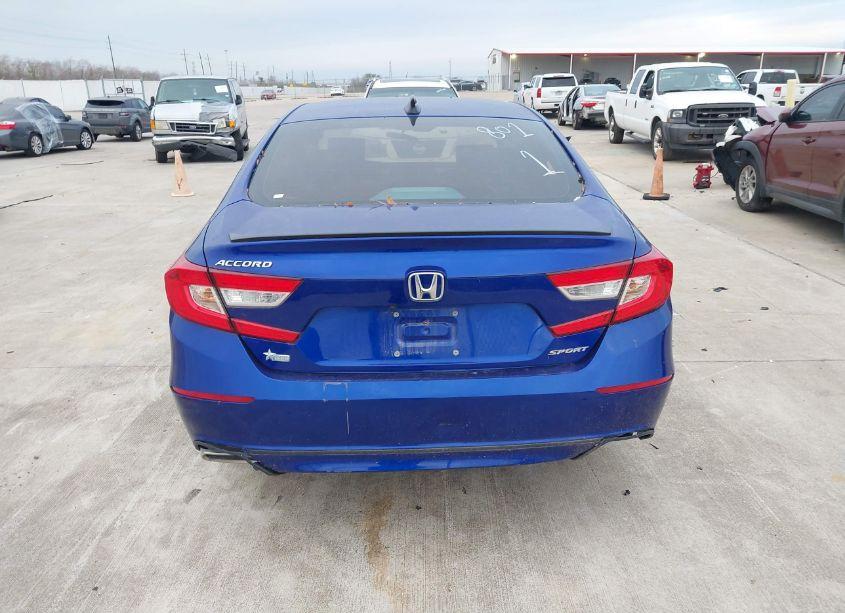 Photo 16 of 2021 Honda Accord SPORT (VIN 1HGCV1F35MA098384)