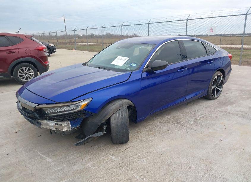 Photo 2 of 2021 Honda Accord SPORT (VIN 1HGCV1F35MA098384)