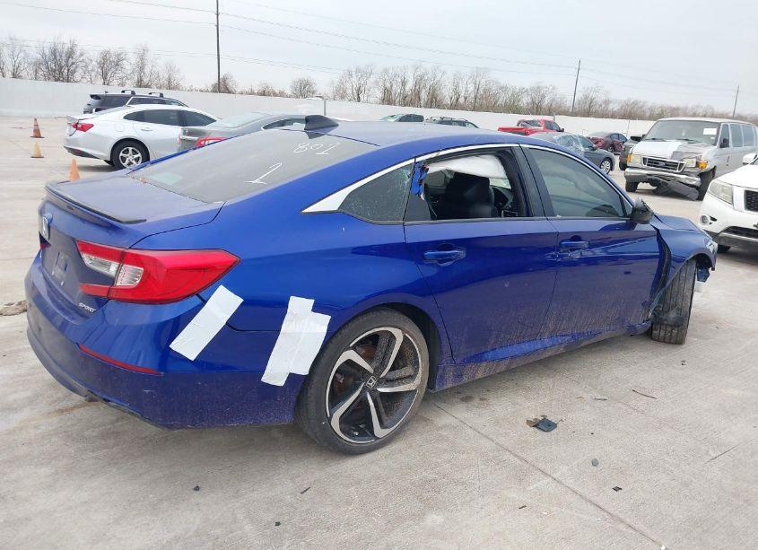 Photo 4 of 2021 Honda Accord SPORT (VIN 1HGCV1F35MA098384)