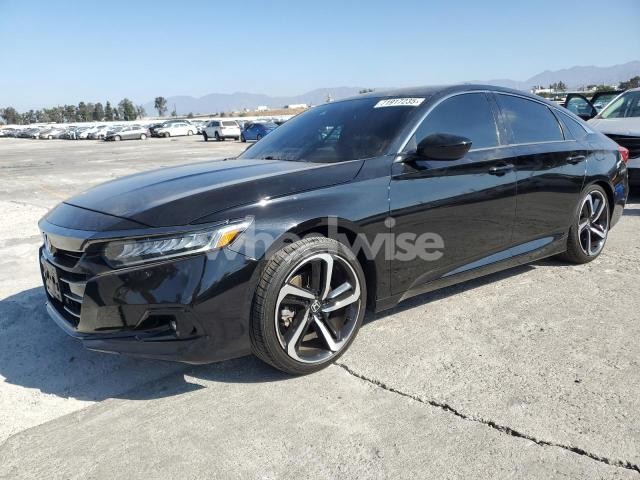 Photo 3 of 2021 HONDA ACCORD SPORT (VIN 1HGCV1F35MA099518)