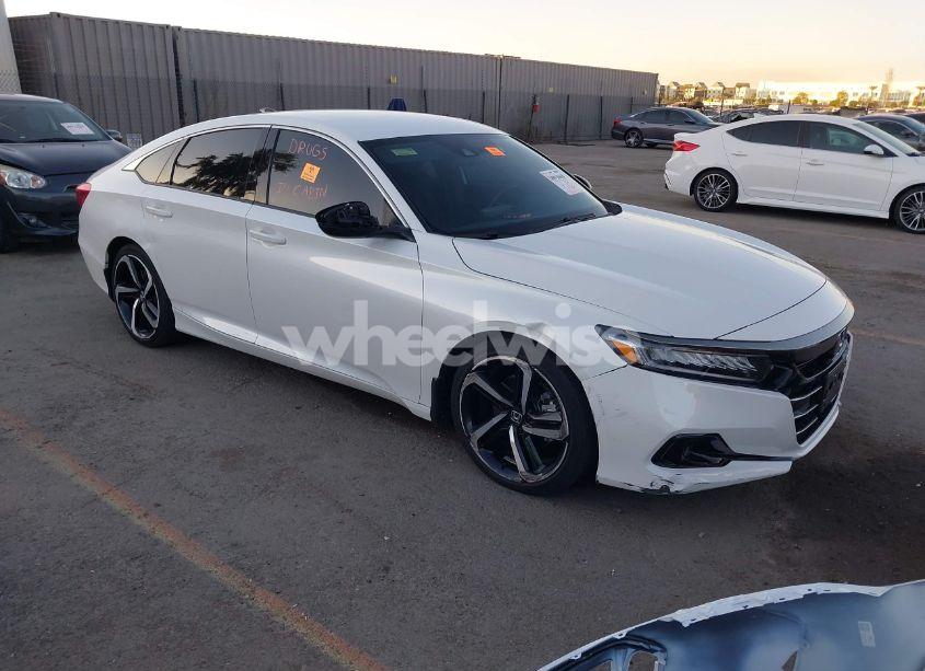 2022 Honda Accord SPORT (VIN 1HGCV1F35NA033066) main photo