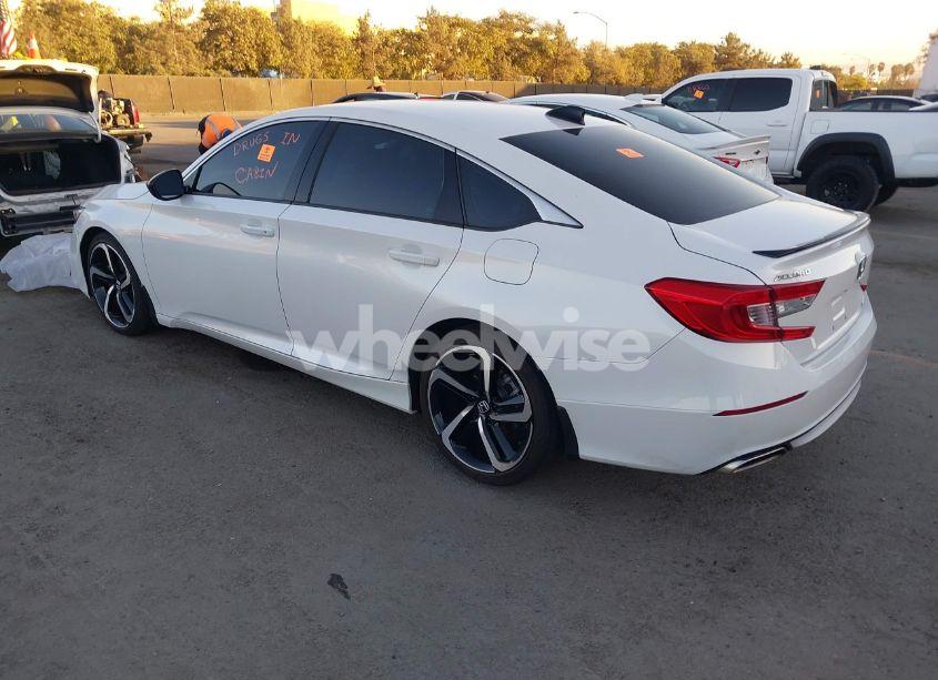 Photo 3 of 2022 Honda Accord SPORT (VIN 1HGCV1F35NA033066)