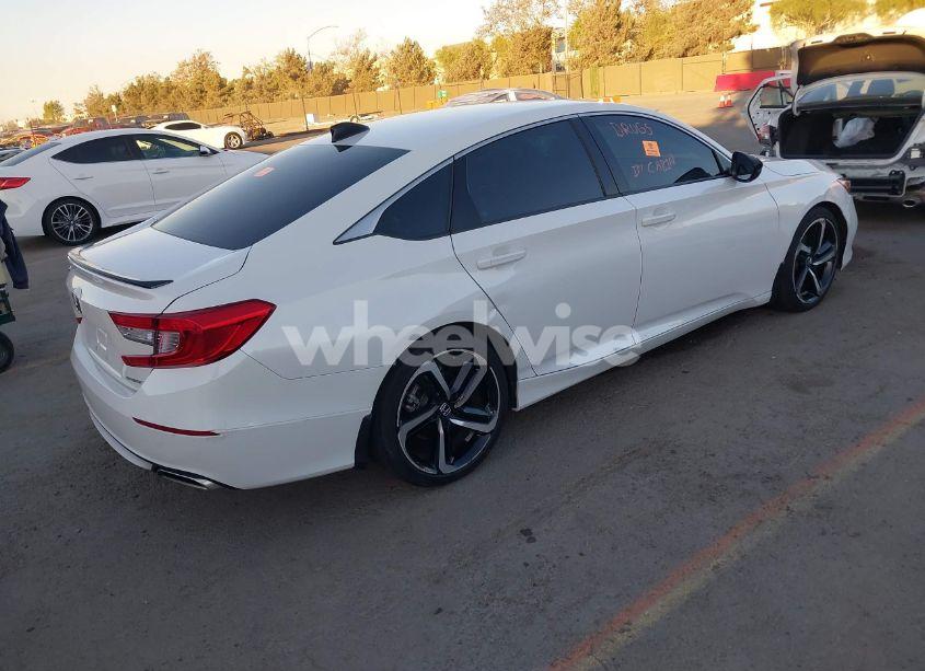 Photo 4 of 2022 Honda Accord SPORT (VIN 1HGCV1F35NA033066)