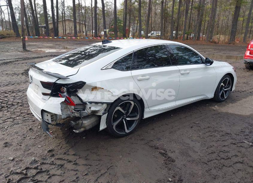 Photo 4 of 2022 Honda Accord SPORT (VIN 1HGCV1F35NA037943)