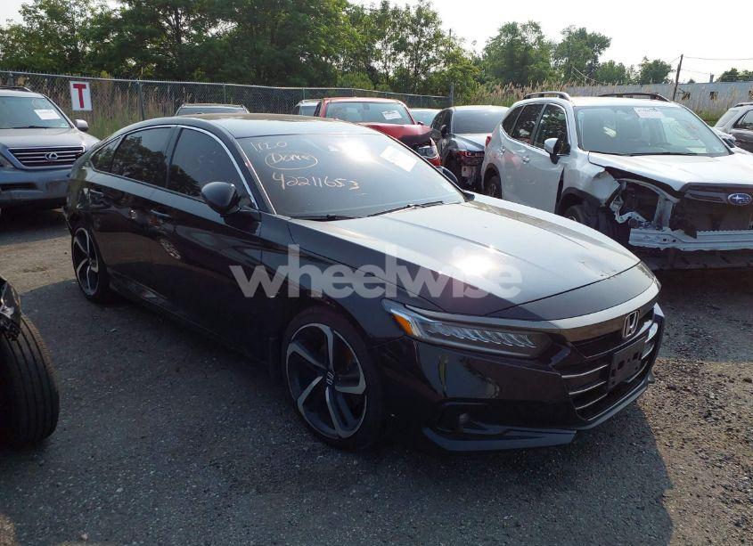 2022 Honda Accord SPORT (VIN 1HGCV1F35NA061806) main photo