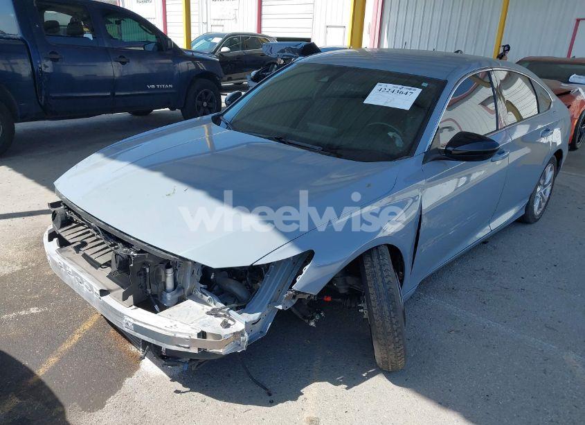Photo 2 of 2022 Honda Accord SPORT (VIN 1HGCV1F35NA096751)