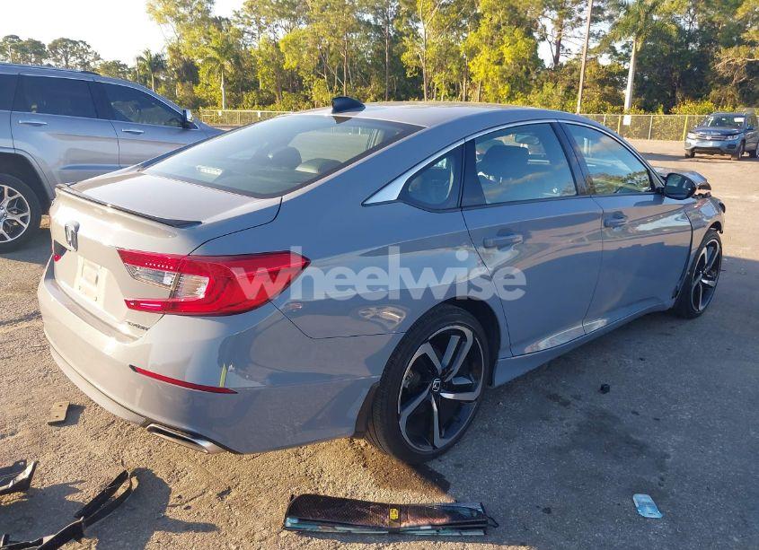 Photo 4 of 2022 Honda Accord SPORT (VIN 1HGCV1F35NA117128)