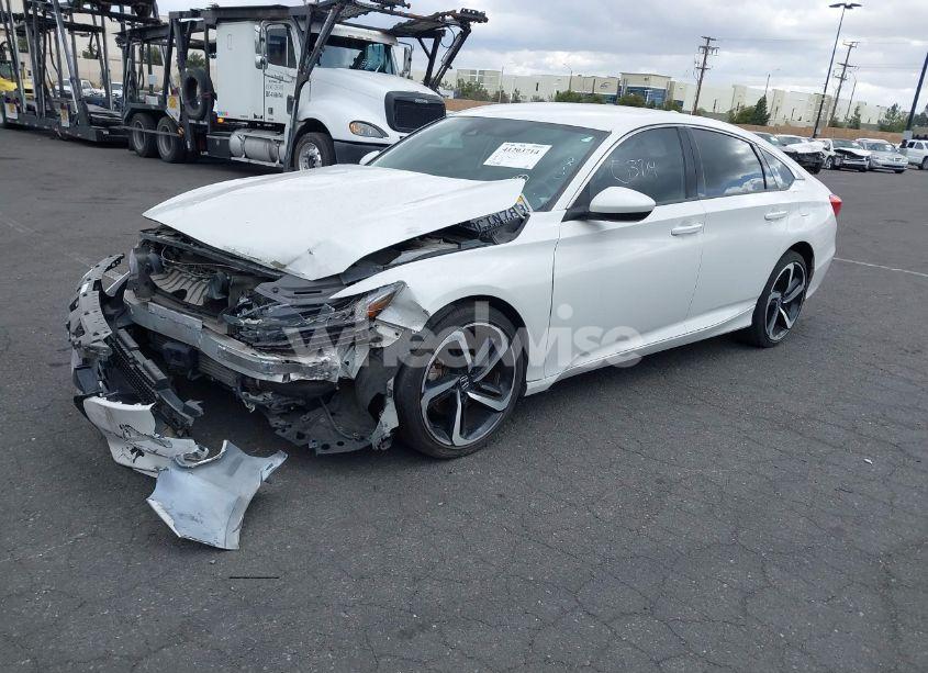 Photo 2 of 2018 Honda Accord SPORT (VIN 1HGCV1F36JA128522)