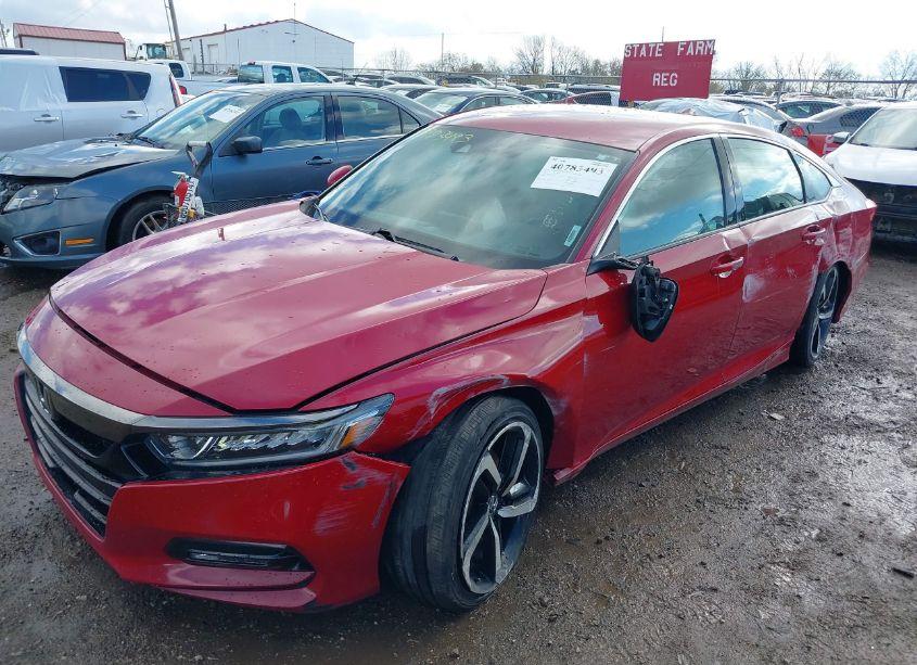 Photo 2 of 2018 Honda Accord SPORT (VIN 1HGCV1F36JA215501)