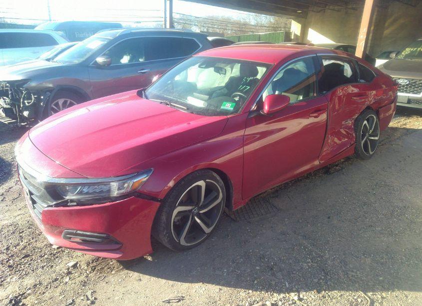 Photo 2 of 2018 Honda Accord SPORT (VIN 1HGCV1F36JA237935)