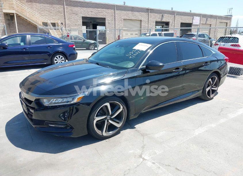 Photo 2 of 2019 Honda Accord SPORT (VIN 1HGCV1F36KA079744)