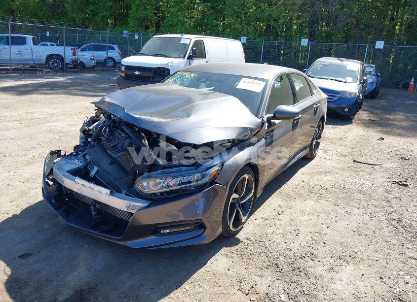 Photo 2 of 2019 Honda Accord SPORT (VIN 1HGCV1F36KA153292)