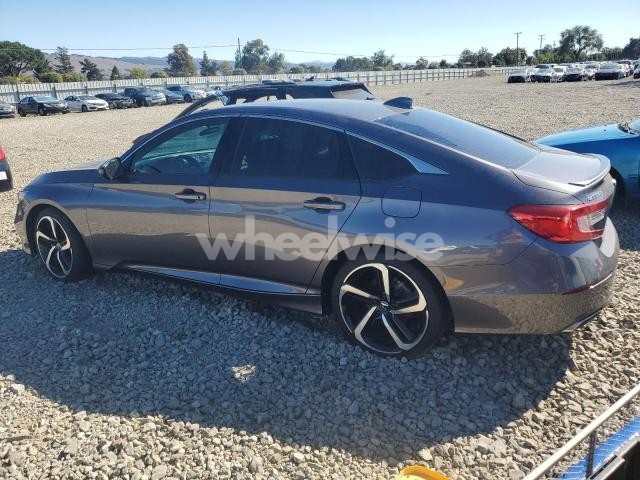 Photo 3 of 2020 HONDA ACCORD SPORT (VIN 1HGCV1F36LA022381)