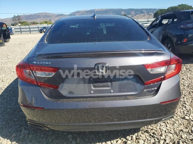 Photo 4 of 2020 HONDA ACCORD SPORT (VIN 1HGCV1F36LA022381)