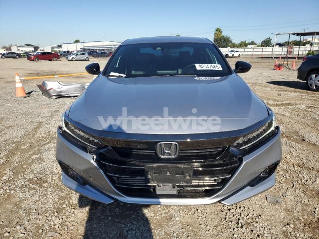 Photo 9 of 2021 HONDA ACCORD SPORT (VIN 1HGCV1F36LA038189)