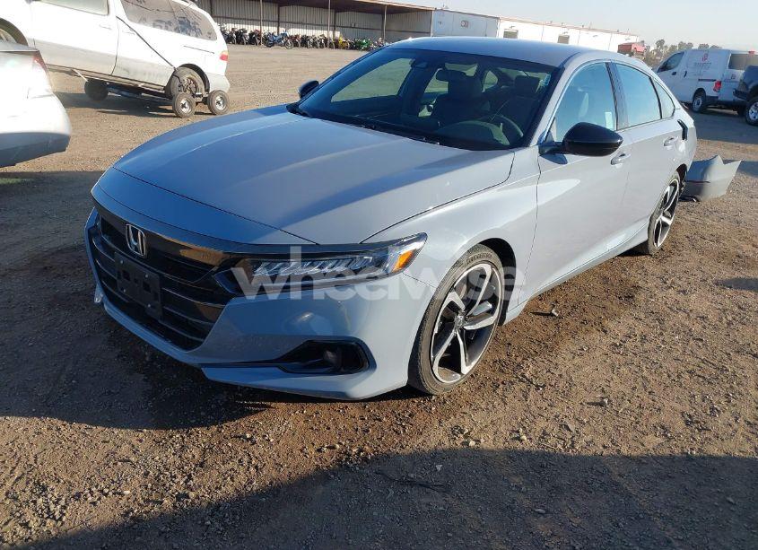 Photo 2 of 2021 Honda Accord SPORT (VIN 1HGCV1F36MA007512)
