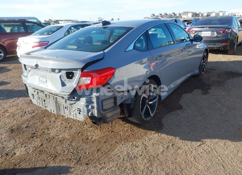Photo 4 of 2021 Honda Accord SPORT (VIN 1HGCV1F36MA007512)