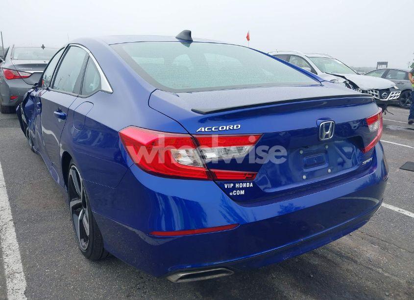 Photo 3 of 2021 Honda Accord SPORT (VIN 1HGCV1F36MA014783)