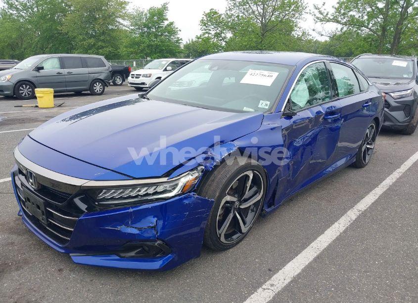 Photo 6 of 2021 Honda Accord SPORT (VIN 1HGCV1F36MA014783)