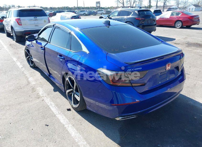 Photo 3 of 2021 Honda Accord SPORT (VIN 1HGCV1F36MA098376)