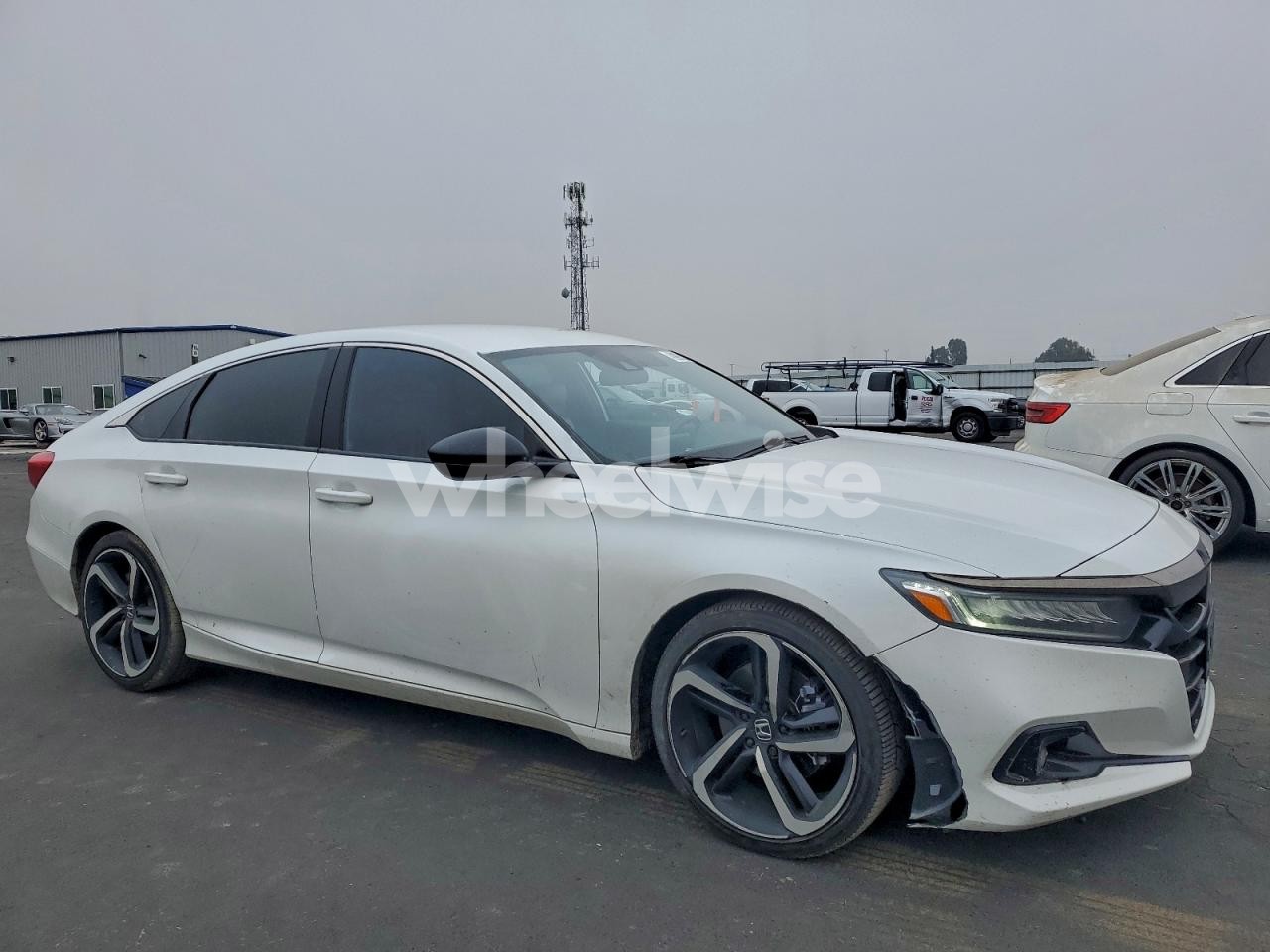 Photo 4 of 2021 HONDA ACCORD SPORT (VIN 1HGCV1F36MA108758)