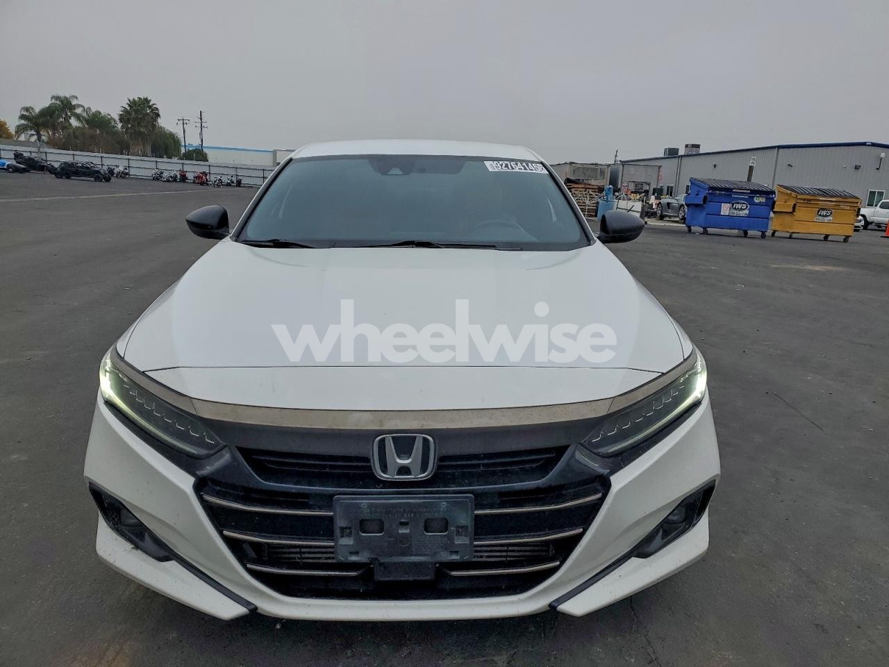 Photo 5 of 2021 HONDA ACCORD SPORT (VIN 1HGCV1F36MA108758)