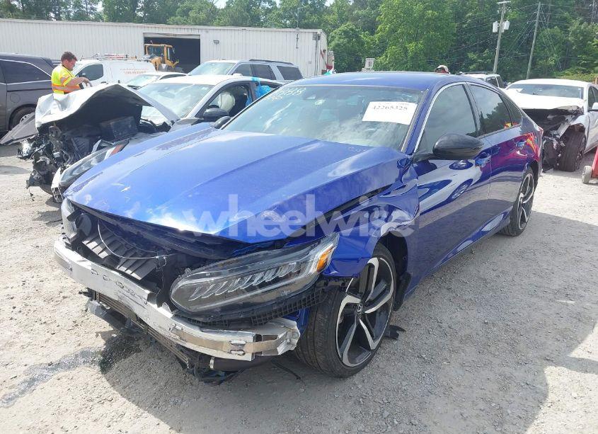 Photo 2 of 2022 Honda Accord SPORT (VIN 1HGCV1F36NA038888)