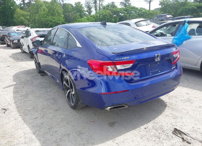 Photo 3 of 2022 Honda Accord SPORT (VIN 1HGCV1F36NA038888)