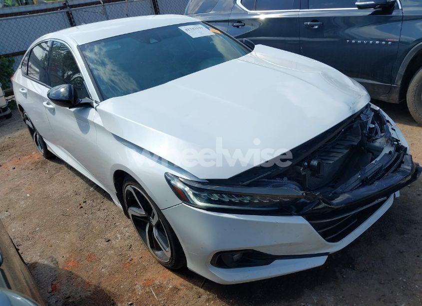 2022 Honda Accord SPORT (VIN 1HGCV1F36NA049809) main photo