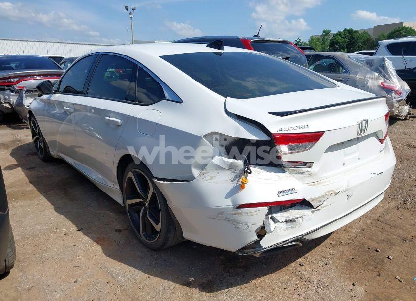 Photo 3 of 2022 Honda Accord SPORT (VIN 1HGCV1F36NA049809)