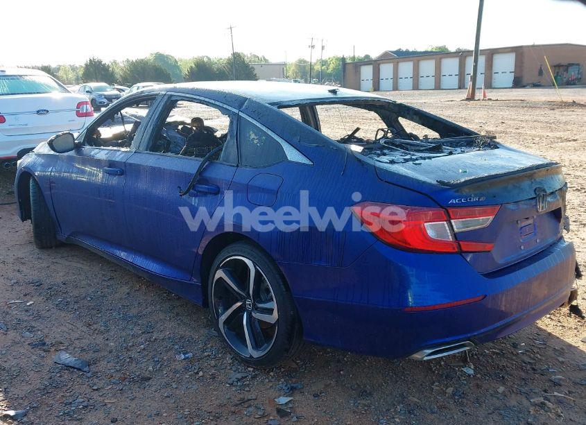 Photo 3 of 2022 Honda Accord SPORT (VIN 1HGCV1F36NA055187)