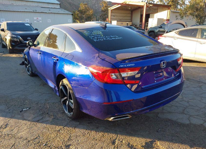 Photo 3 of 2022 Honda Accord SPORT (VIN 1HGCV1F36NA075505)